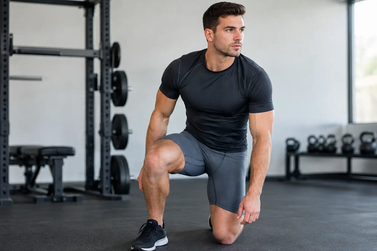Compression Shorts for Men for Gym Workouts